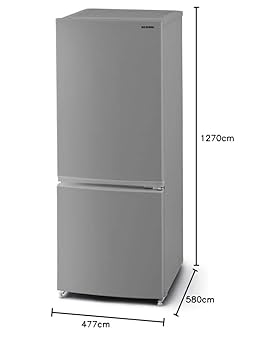Amazon | アイリスオーヤマ 冷蔵庫 IRSN-15A-S | アイリス